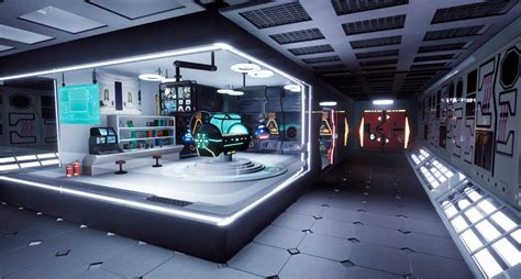 ArtStation - SCI-FI Laboratory