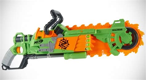 Nerf Zombie Strike Brainsaw Blaster: Zombie Slaying Starts From Young ...