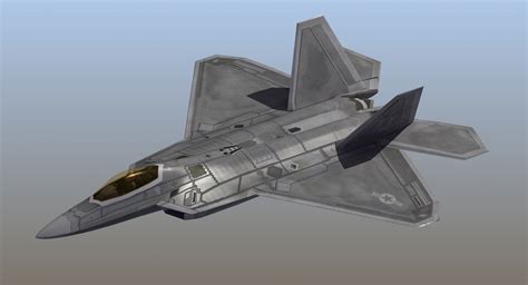 F 22 raptor 3d model - rexmasop