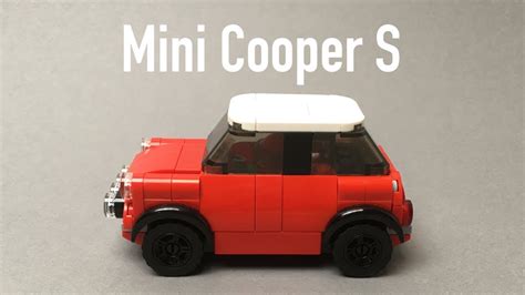 LEGO Mini Cooper S instructions - YouTube