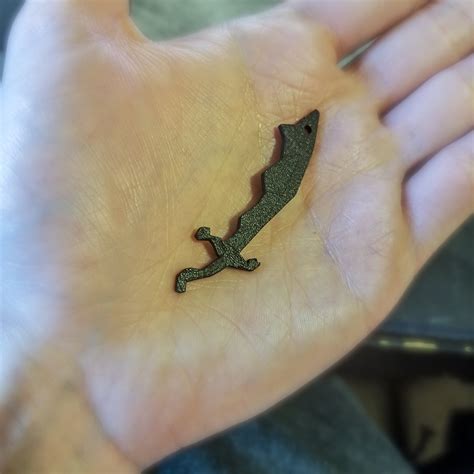 Runescape Keychain OSRS Dragon Scimitar CLEARANCE - Etsy