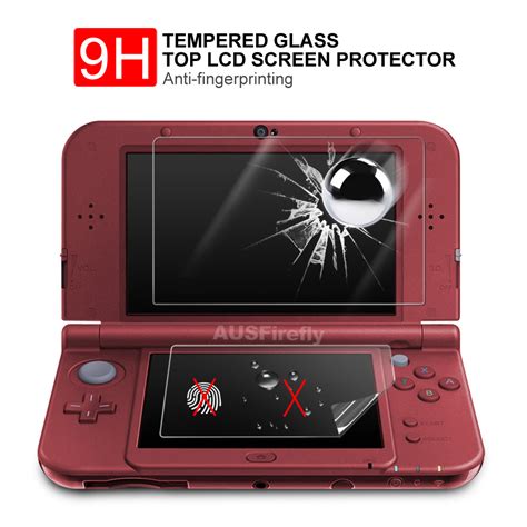 Tempered Glass LCD Screen Protector for New Nintendo 3DS XL LL 2014 ...