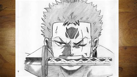 How To Draw Zoro Easy