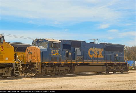 a CSX sd70MAC in CA