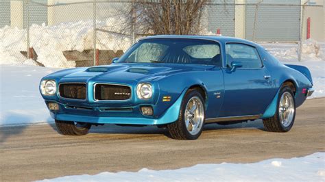 1970 PONTIAC FIREBIRD FORMULA 400-LUCERNE BLUE-RUST FREE BIRD-OVER ...