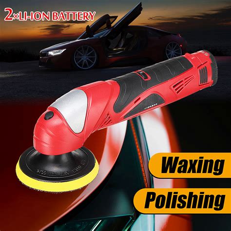 New 12V Car Electric Polisher Waxer Portable Waxing Polishing Machine W ...