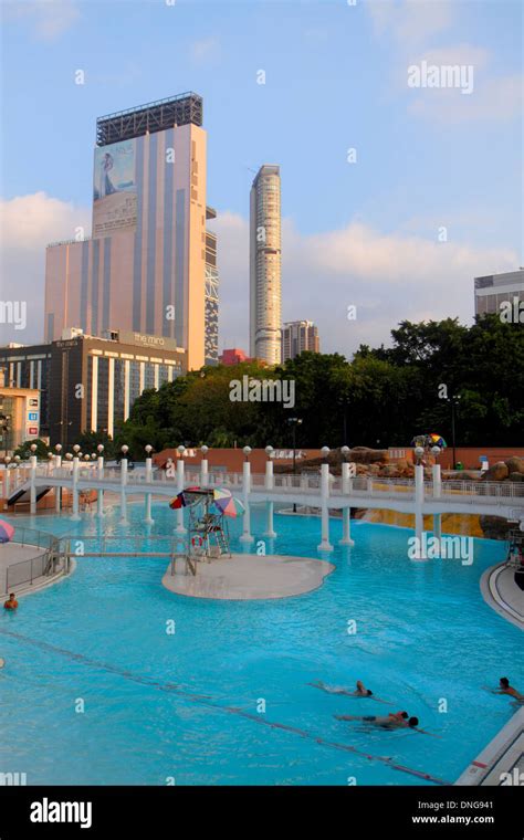 Swimming pool in kowloon park hi-res stock photography and images - Alamy