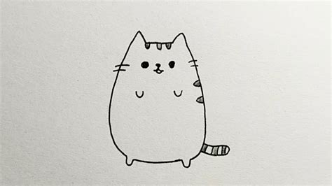 How to draw a fat cat #drawing for kids - YouTube