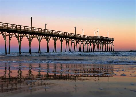 Sunset Beach Pier - Sunset Beach, NC Photograph by Kaila Parmalee