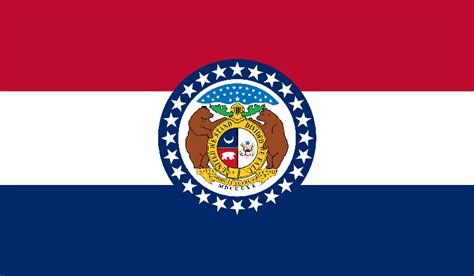 Flag of Missouri image and meaning Missouri flag - country flags