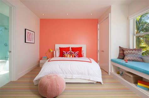 19 Magnificent Bedrooms Designs With Peach Walls