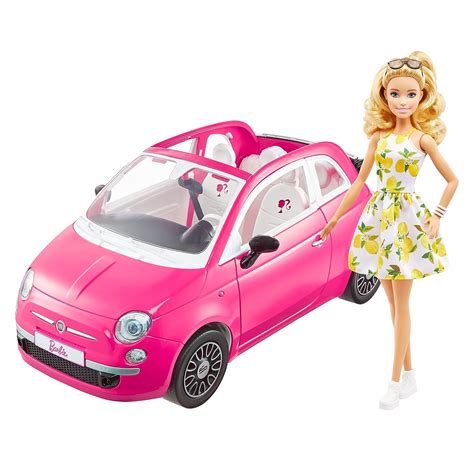 Barbie Fiat 500 Doll and Vehicle | Nellis Auction