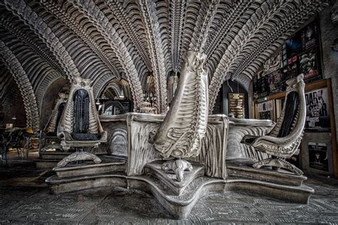 HR Giger Museum, Switzerland [696x960] : r/RoomPorn