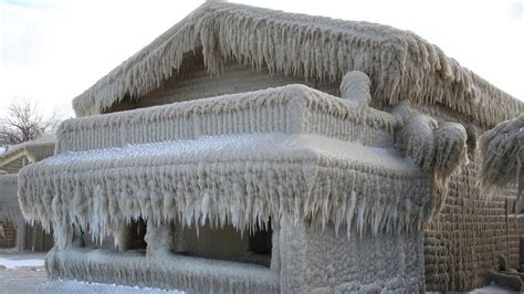 New York homes covered in ice, resemble 'Frozen' after storm brings ...