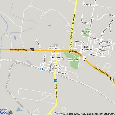 Map of Branxton, NSW | Hotels Accommodation