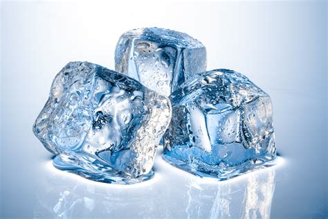 cube ice #water #blue #reflection #ice #cube ice cubes water drops # ...