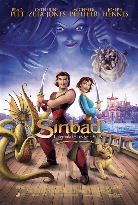 Sinbad: Legend of the Seven Seas (2003) DreamWorks Voices: Brad Pitt ...