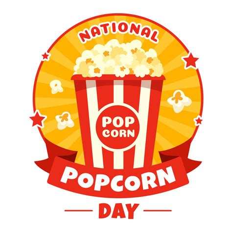 National Popcorn Day 2024 Images Clip Art - Drusi Gisella