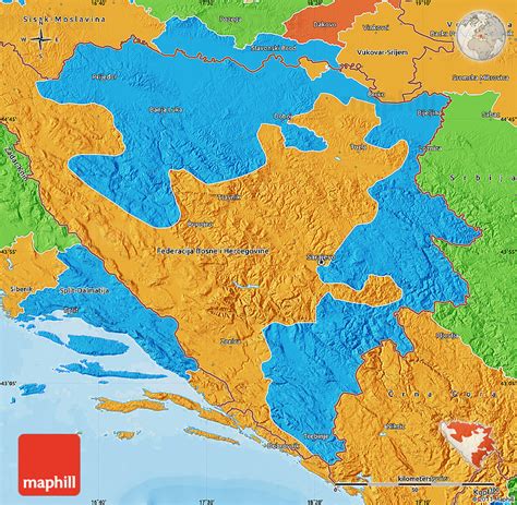 Political Map of Republika Srpska