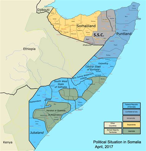 File:Somalia map states regions districts.png - Wikimedia Commons