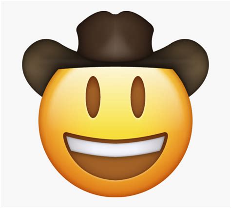 Cowboy Emoji No Background : Cowboy Hat Png Pic Cowboy Hat Emoji Png ...