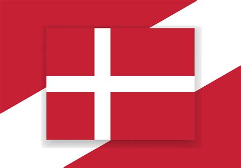 Vector Denmark Flag. Country flag design. Flat vector flag. 21570240 ...