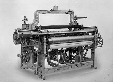 Power loom-Edmund Cartwright | Industrial revolution, Inventions, Power ...