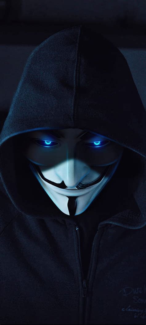 Download Anonymous Hacker Cool Dark Wallpaper | Wallpapers.com