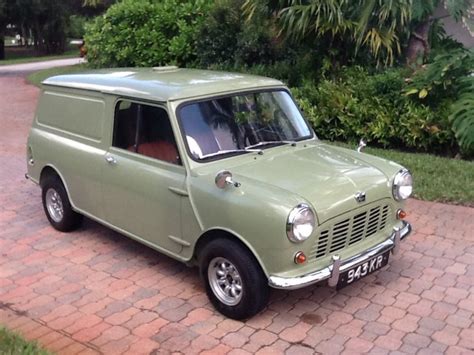 Rare LHD Panel Van: All Original 1964 Austin Mini | Bring a Trailer