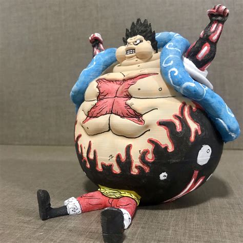 STL file Luffy Tankman - Gear 4・3D print model to download・Cults