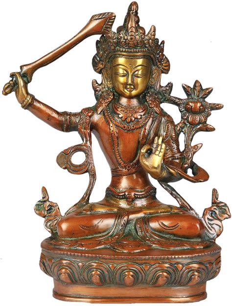 (Tibetan Buddhist Deity) Manjushri - Bodhisattva of Transcendent Wisdom