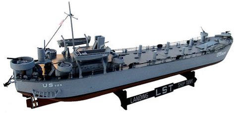 Lindberg Model Ships 1/245 WWII Landing Ship Tank (LST) Kit ...