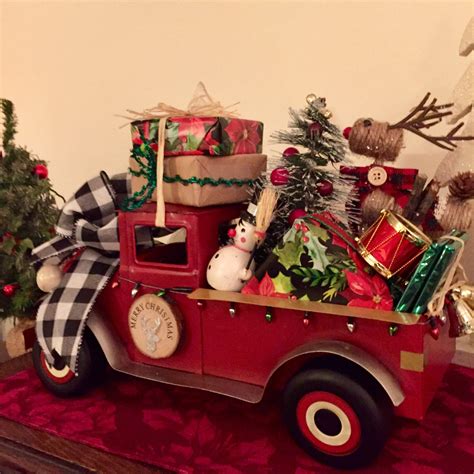 Red Truck Decor For Christmas – HomeDecorish