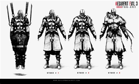 concept artist - RE3 NEMESIS - FAN ART