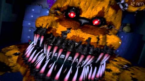 GOLDEN FREDDY JUMPSCARE! - FNaF 4 - YouTube