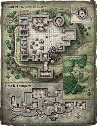 Resultado de imagem para castle naerytar map | Mappe della città, Mappe ...