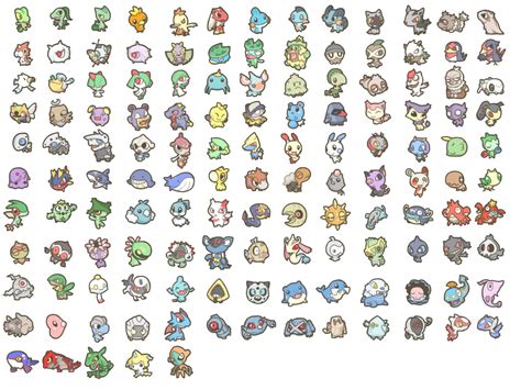 Pokemon pokedex, Pokemon sprites, Pokemon wall stickers