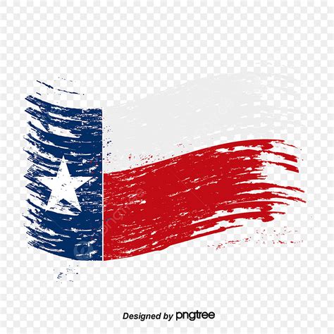 Texas State Flag Vector Hd PNG Images, Texas State Flag With Ink Retro ...