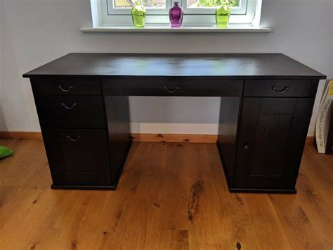 IKEA desk in Black Stain Finish | in Harwich, Essex | Gumtree