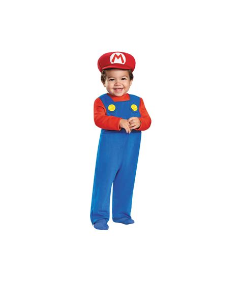 Super Mario Bros Mario Baby Costume - Video Game Costumes