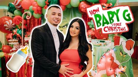 OUR BABYSHOWER | GRINCH THEME - YouTube