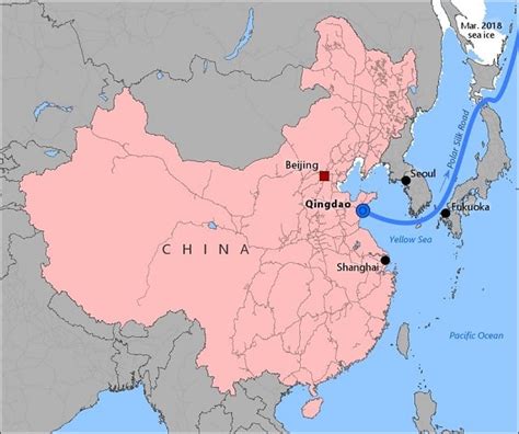 Qingdao Map Of China - Corny Doralia