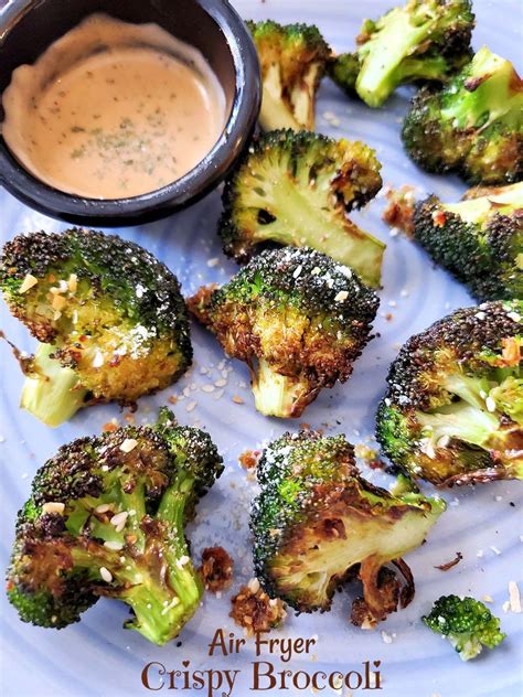 How to make Delicious Air Fryer Broccoli, Easy and Crispy - Daily Yum ...