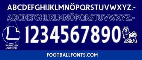 Premier League Font TTF & Vector – Football Fonts