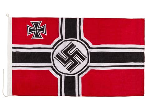 Reichskriegsflagge - WW2 German war flag - big - repro. Second grade ...