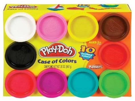 Play Doh 10-pack Case of Colors - Best Educational Infant Toys stores ...