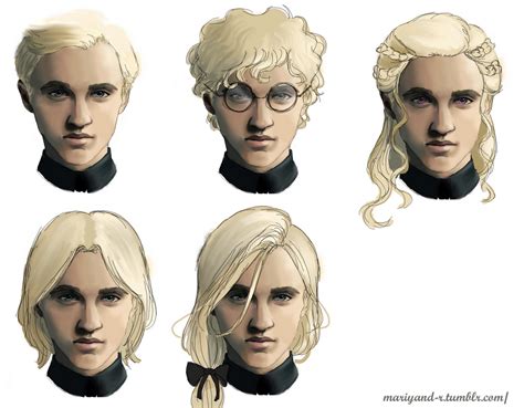 Draco Malfoy. Hairstyles. Part 2 by Mariyand-R on DeviantArt