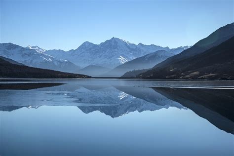 Reflection Mountains Lake Snow - Free photo on Pixabay