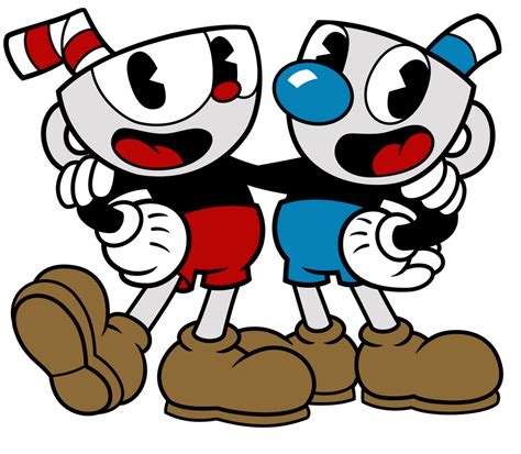 Cuphead and Mugmam Vector by GreenMachine987 on DeviantArt