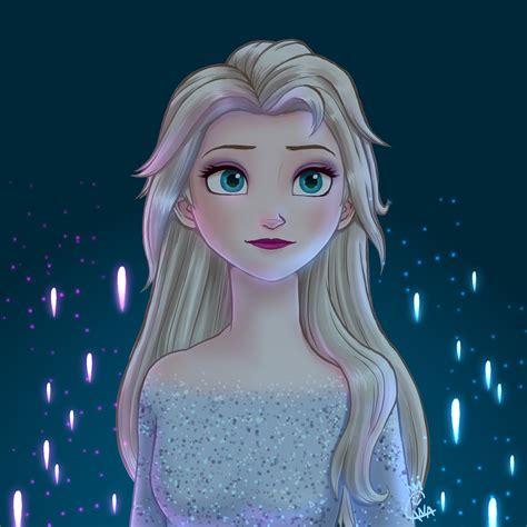 Elsa - Disney's Frozen 2 Fan Art (43058132) - Fanpop